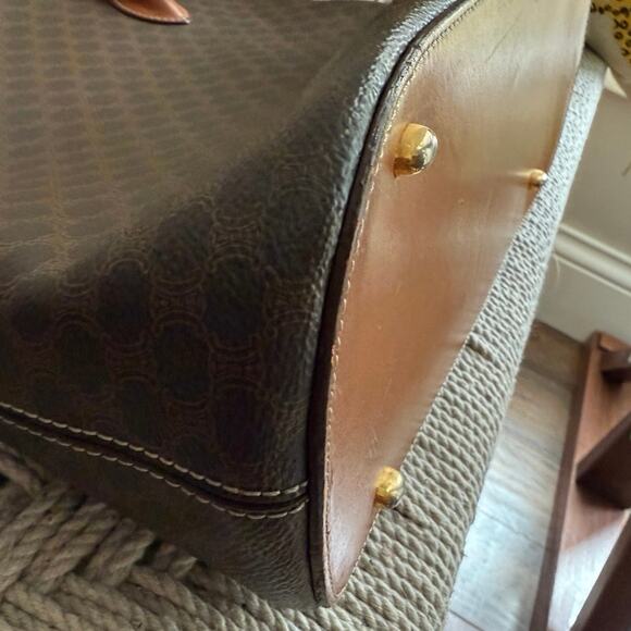 Celine Vintage Macadam Shoulder Bag - Picture 5 of 11